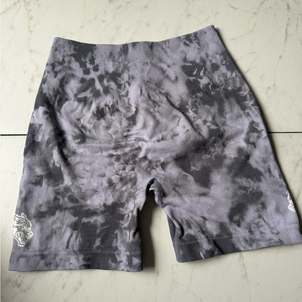 DARC SPORT IYKYK Everson Dual Wolf Purple Grey Marble shorts 162/500 size small